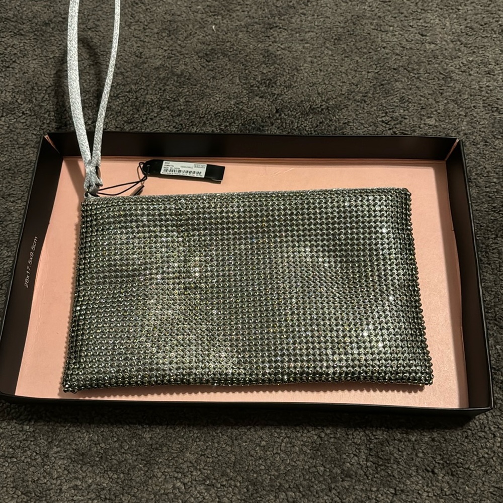 Silver purse
